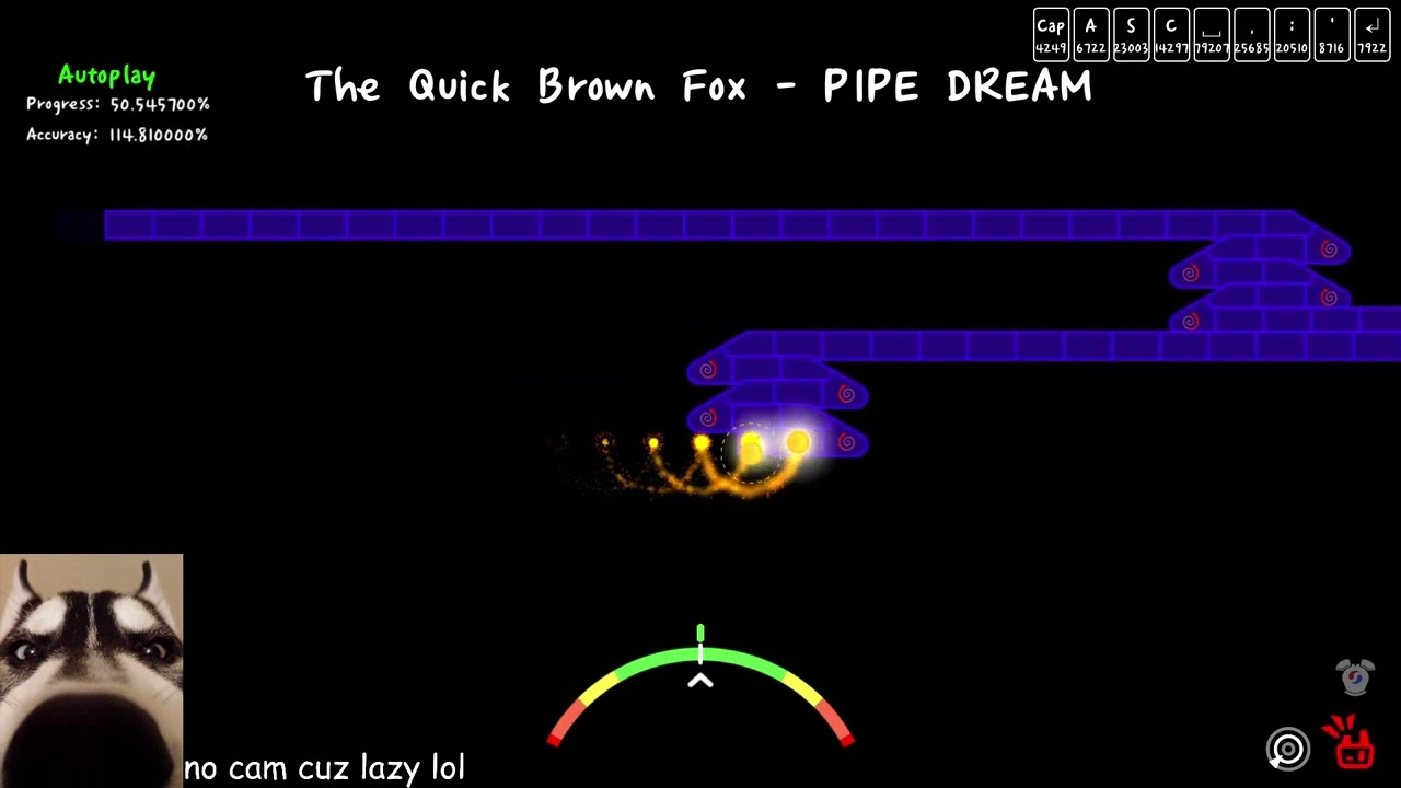 [ADOFAI Custom] The Quick Brown Fox - PIPE DREAM (non effect ver.)