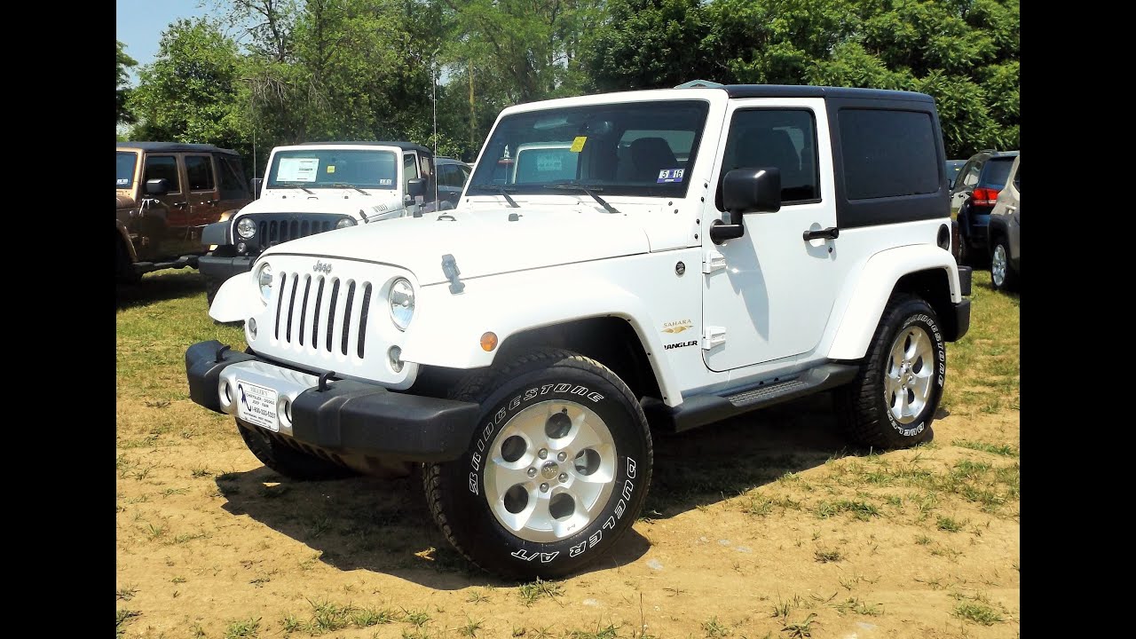 2015 Jeep Wrangler Sahara 4X4 Start Up, Tour and Review