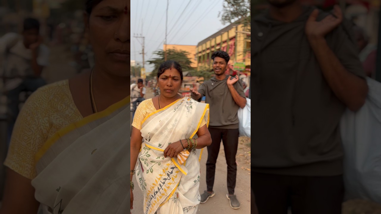 Anavasaranga bayataki vella 🥲#ammacomedy #aurathings #telugucomedyvideos #amma #potatocomedy