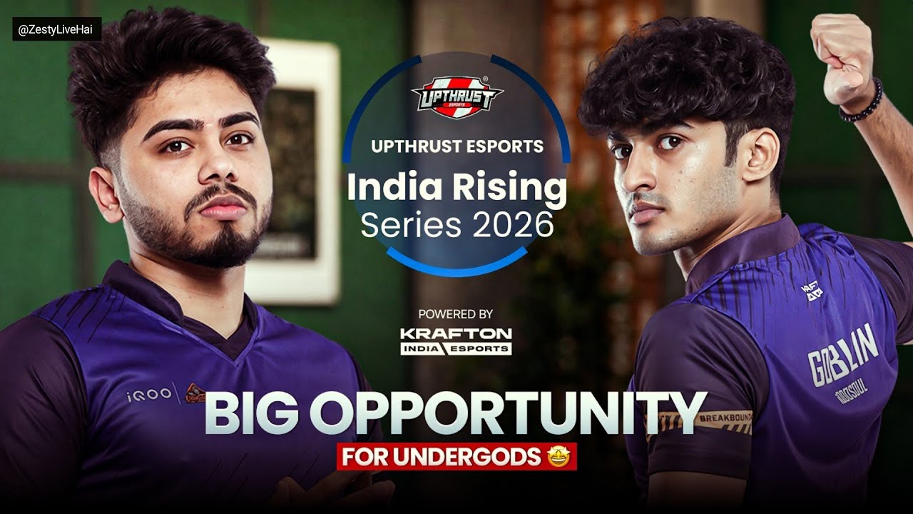 BGMI New Open Tournament! 😱 Upthrust Rising Series 2026 Registration & BMPS Slots?