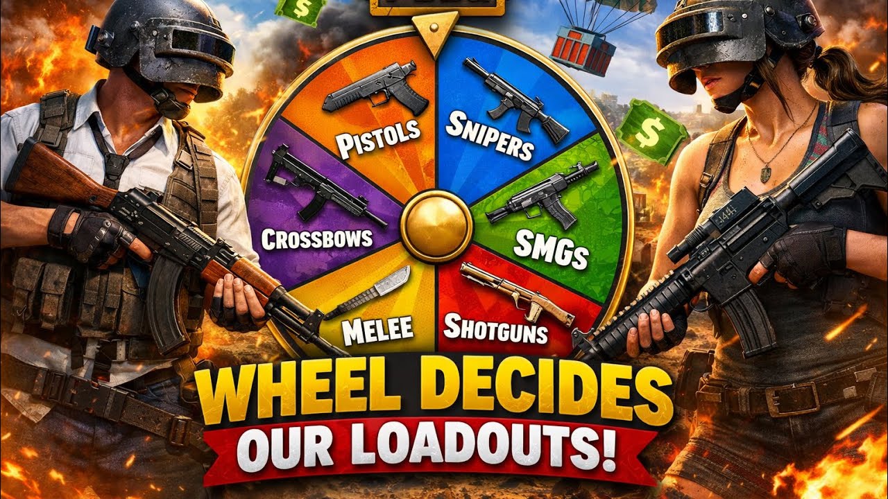 PubG But A Wheel Decides Are Loadout 
