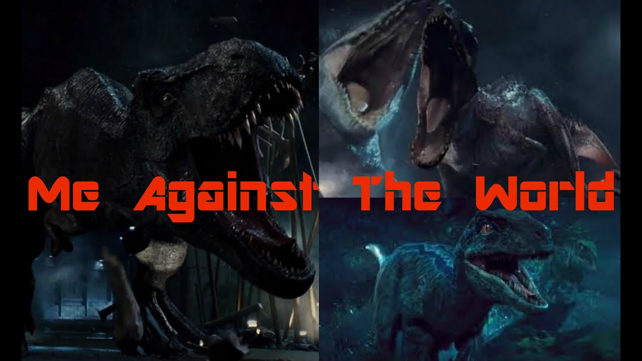T-Rex, Indominus Rex, And Raptors - Me Against The World (Christmas Special)