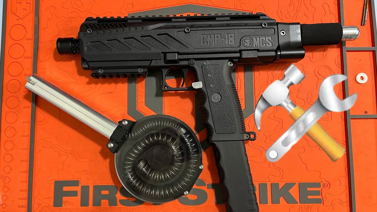 LL4D Tippmann Tipx - Installing MCS air buttstock adapter and uncooperative regulator