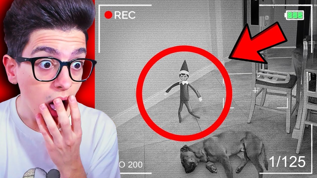 QUESTO ELFO CATTIVO È STATO VISTO NELLA VITA REALE?!! Elf on the shelf caught moving