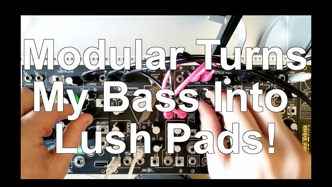 Turning Solo Bass into an Ambient Soundscape with @MAKEN0ISEMUSIC Tape + Microsound Music Machine