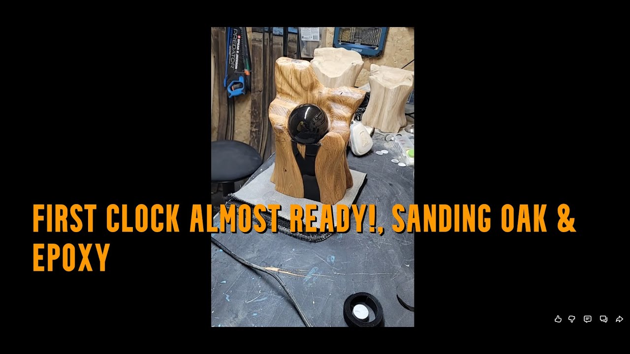 woodworking live, wood art, clock. chilli work :)