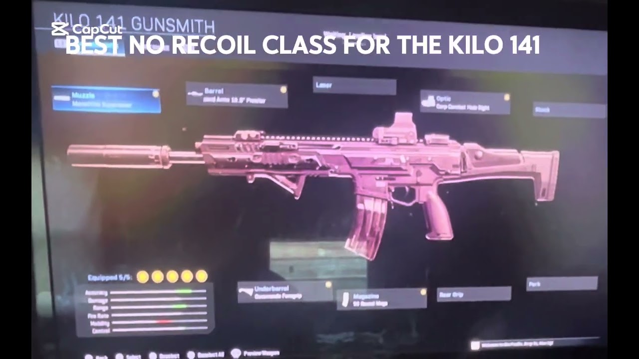 Best no recoil class for the kilo 141