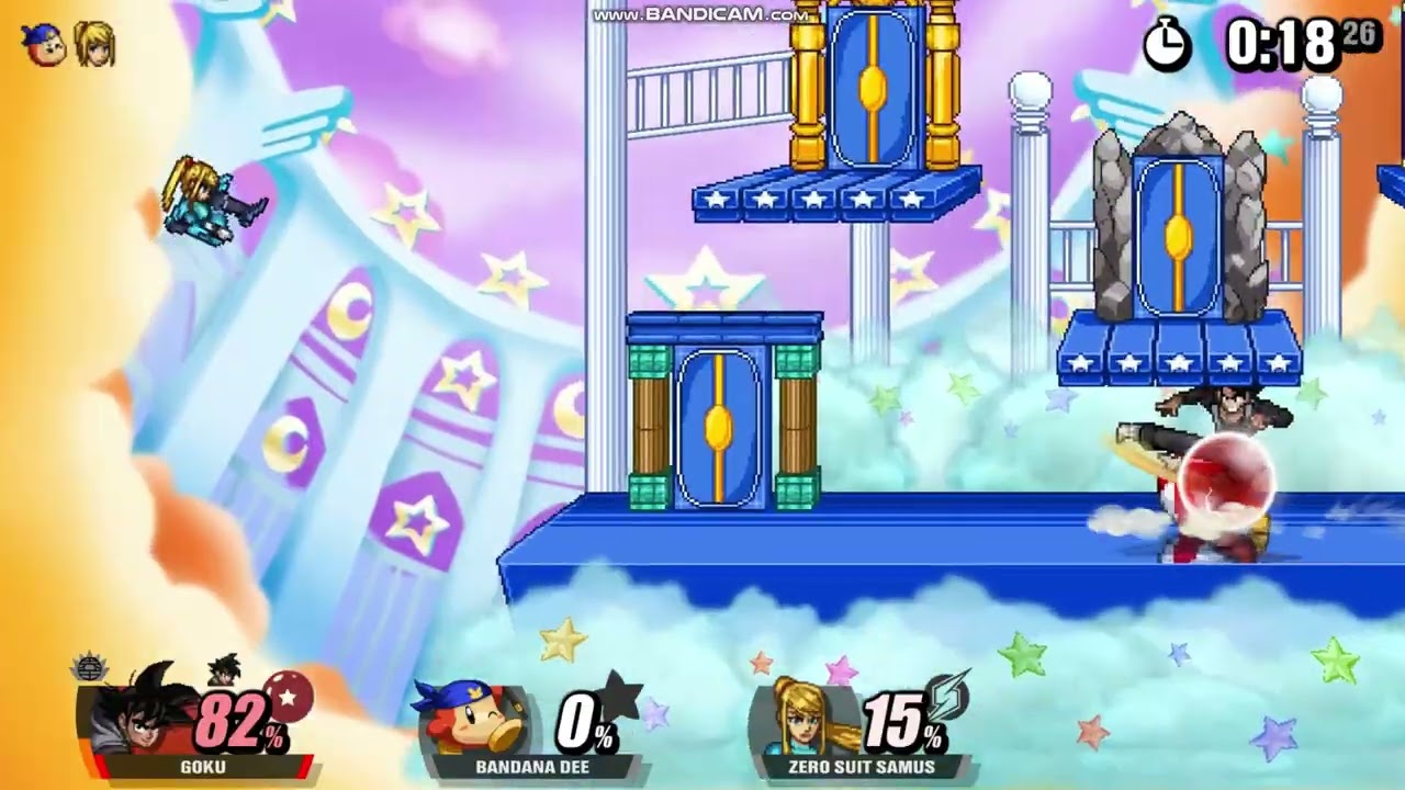 Super Smash Flash 2: Goku Black in All Star Mode