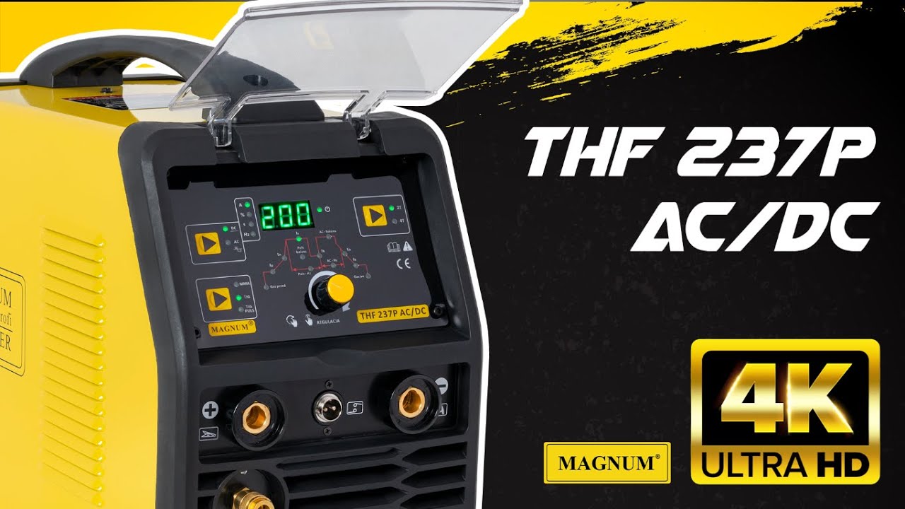 MAGNUM®️ THF 237P AC/DC - dlaczego to spawarka dla Ciebie?