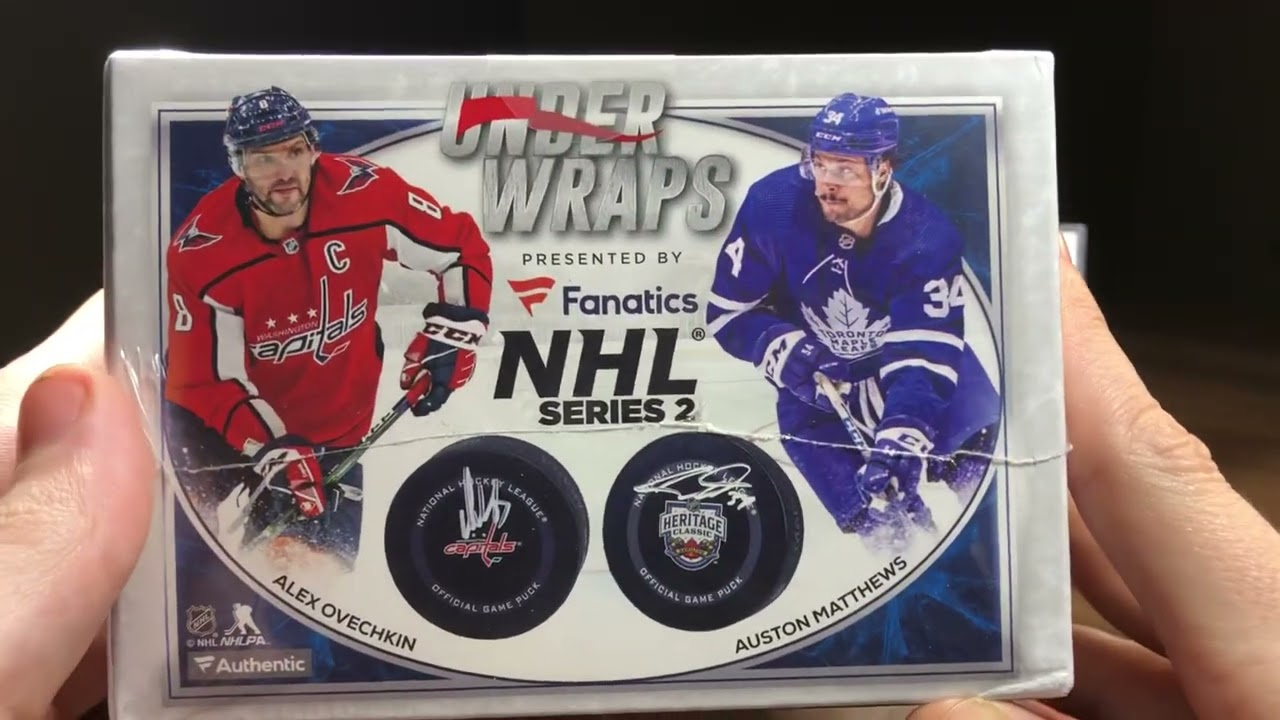 Under Wraps presented by Fanatics Mystery Autographed Hockey Puck