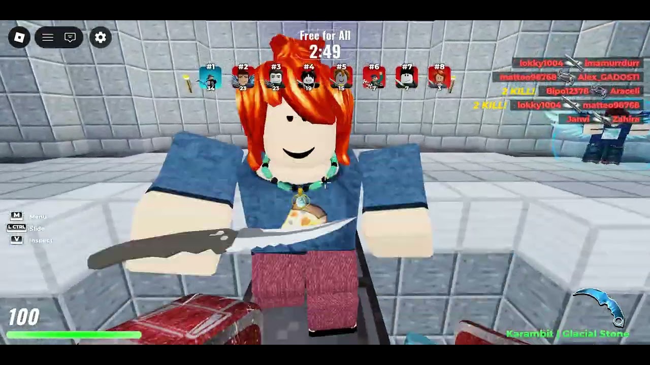 Knife arena gameplay!