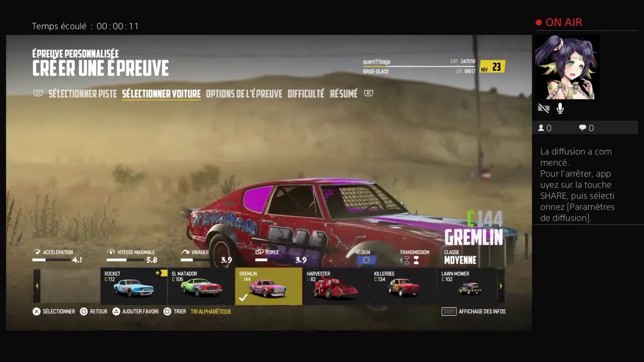 Werckfest avec volant