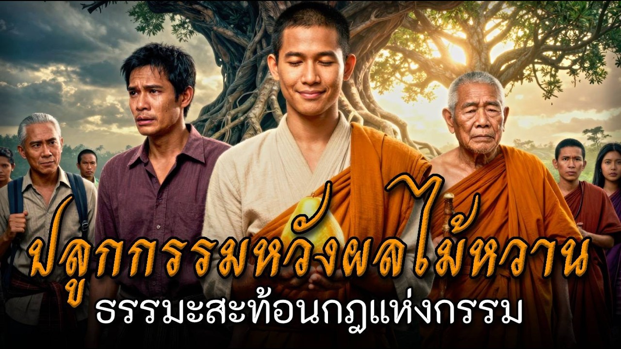ปลูกกรรมหวังผลไม้หวาน ธรรมะสะท้อนกฎแห่งกรรม #นิทานธรรมะ #ธรรมะสอนใจ #กฎแห่งกรรม #ฟังธรรม #คติธรรม