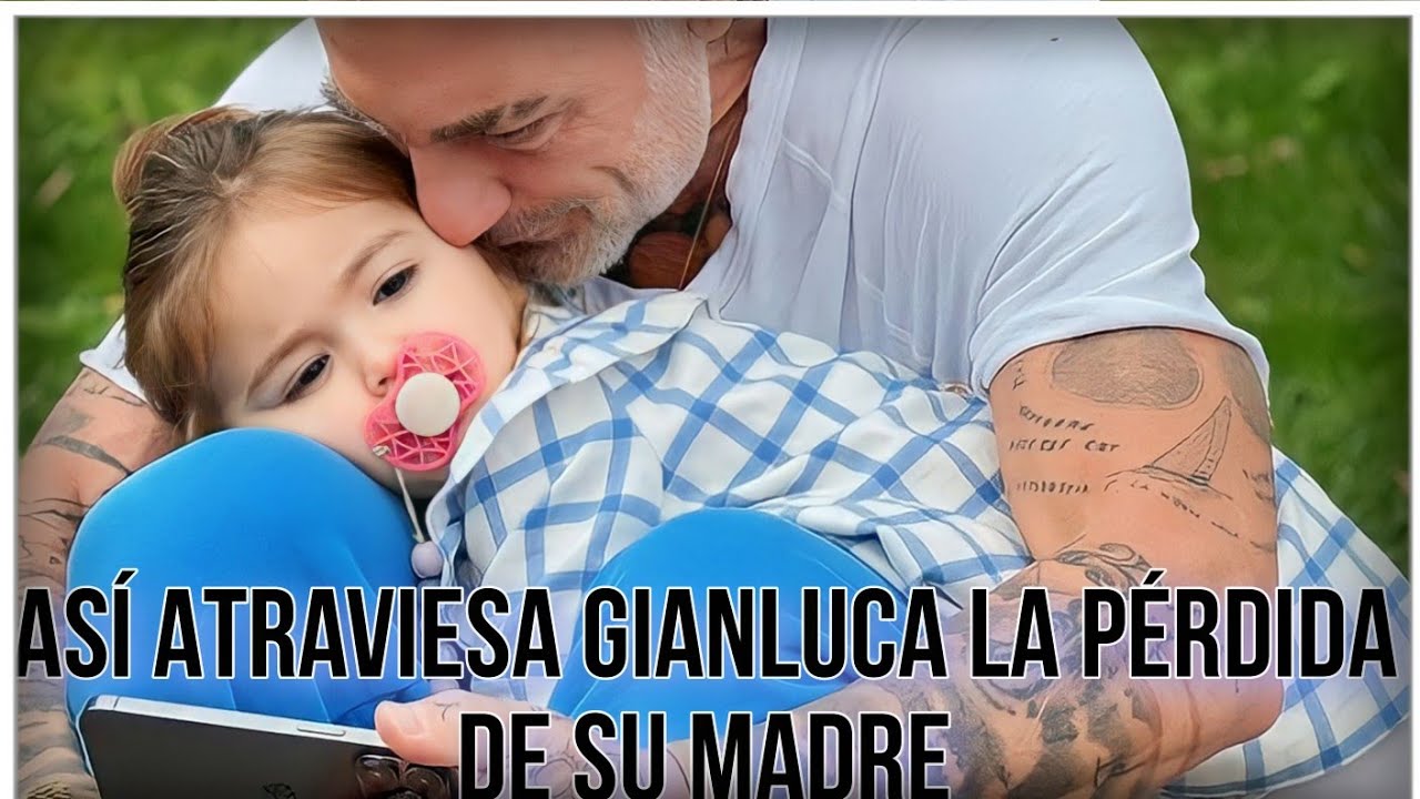 Así Gianluca Vacchi atraviesa el dolor tras la muerte de su madre.