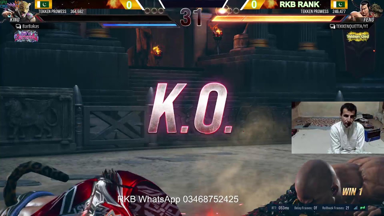 TEKKEN QUETTA RANK MATCH