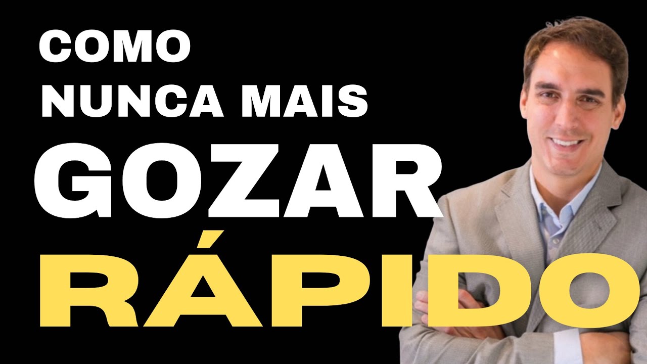 Como NUNCA mais G0z@r R&Aacute;PIDO ( O rem&eacute;dio ideal )