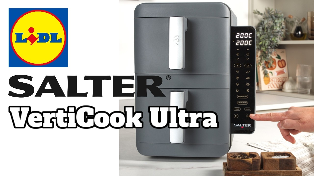 Lidl VertiCook Ultra | BIG 9L Air Fryer from Salter!