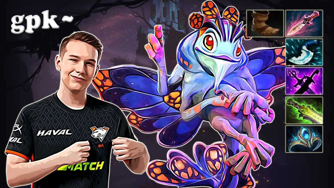 gpk - Puck Midlane | Dota 2 7.29d Gameplay