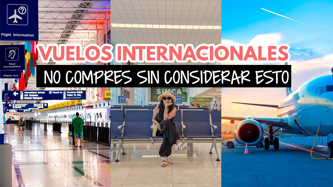 Errores al comprar un vuelo internacional