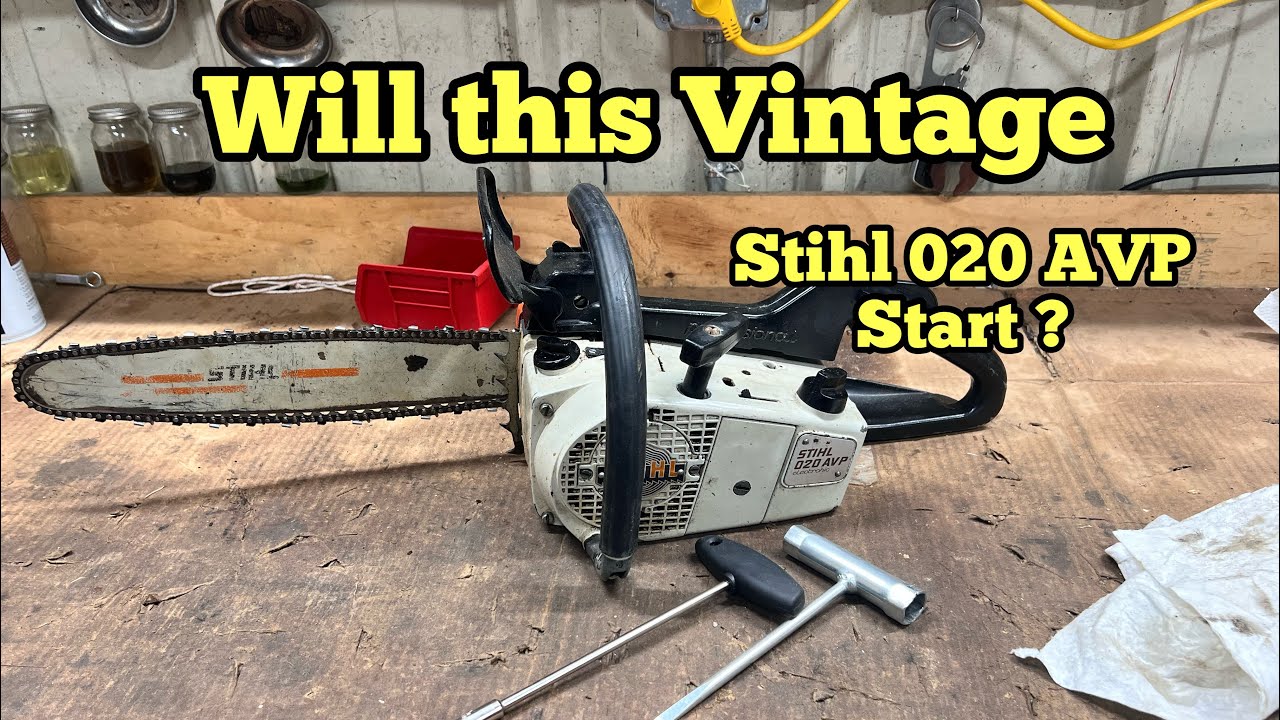 Will This Stihl 020 AVP chainsaw start ?