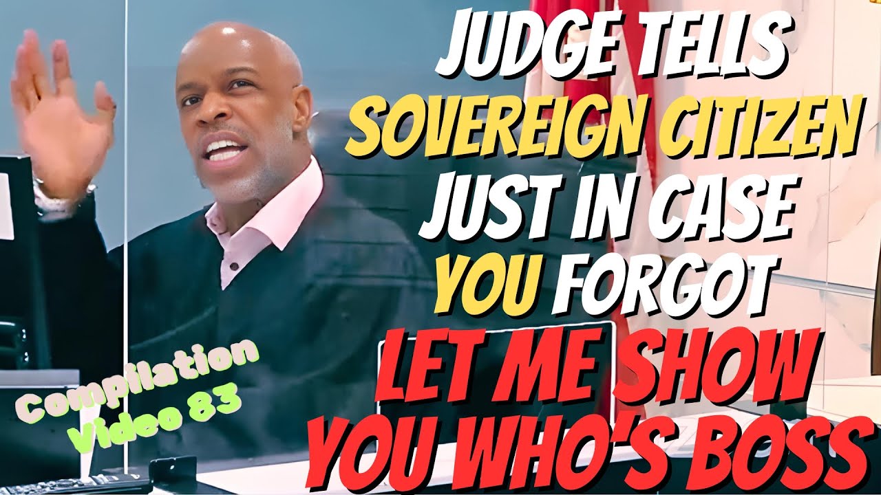 Judge Sends Sovereign Citizen To JAIL After HEATED Back And Forth!