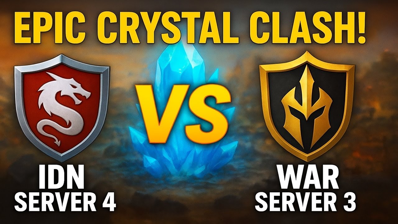 Epic Crystal Clash! IDN Server 4 vs WAR Server 3 – Lands of Jail Battle