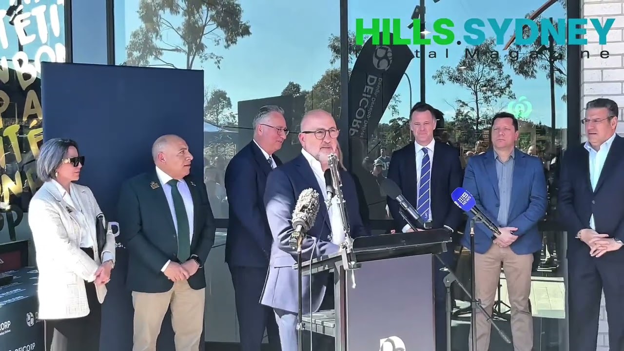 🎥 NSW Premier Chris Minns & Minister Paul Scully inaugurated Deicorp’s Showgrounds Village