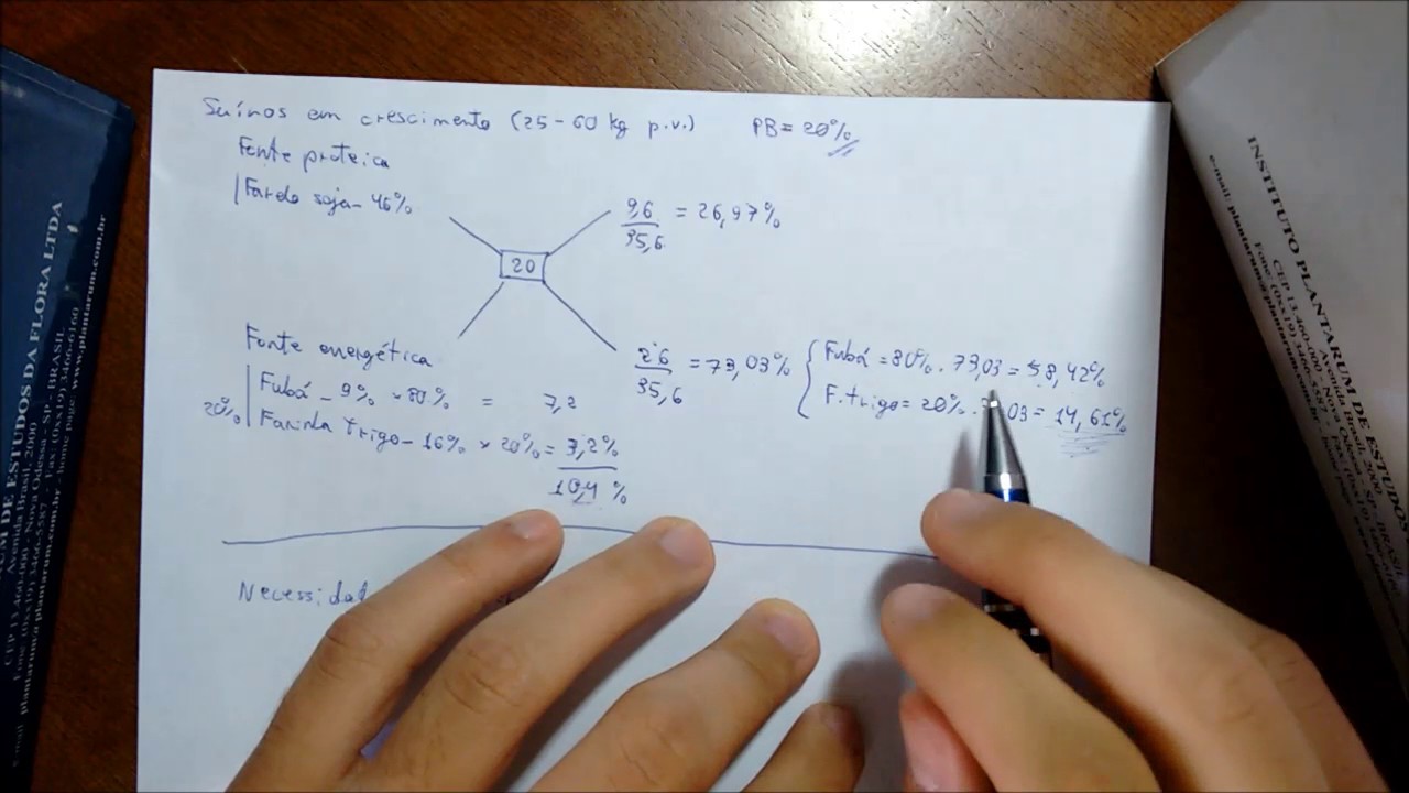 Balanceamento de ração - básico