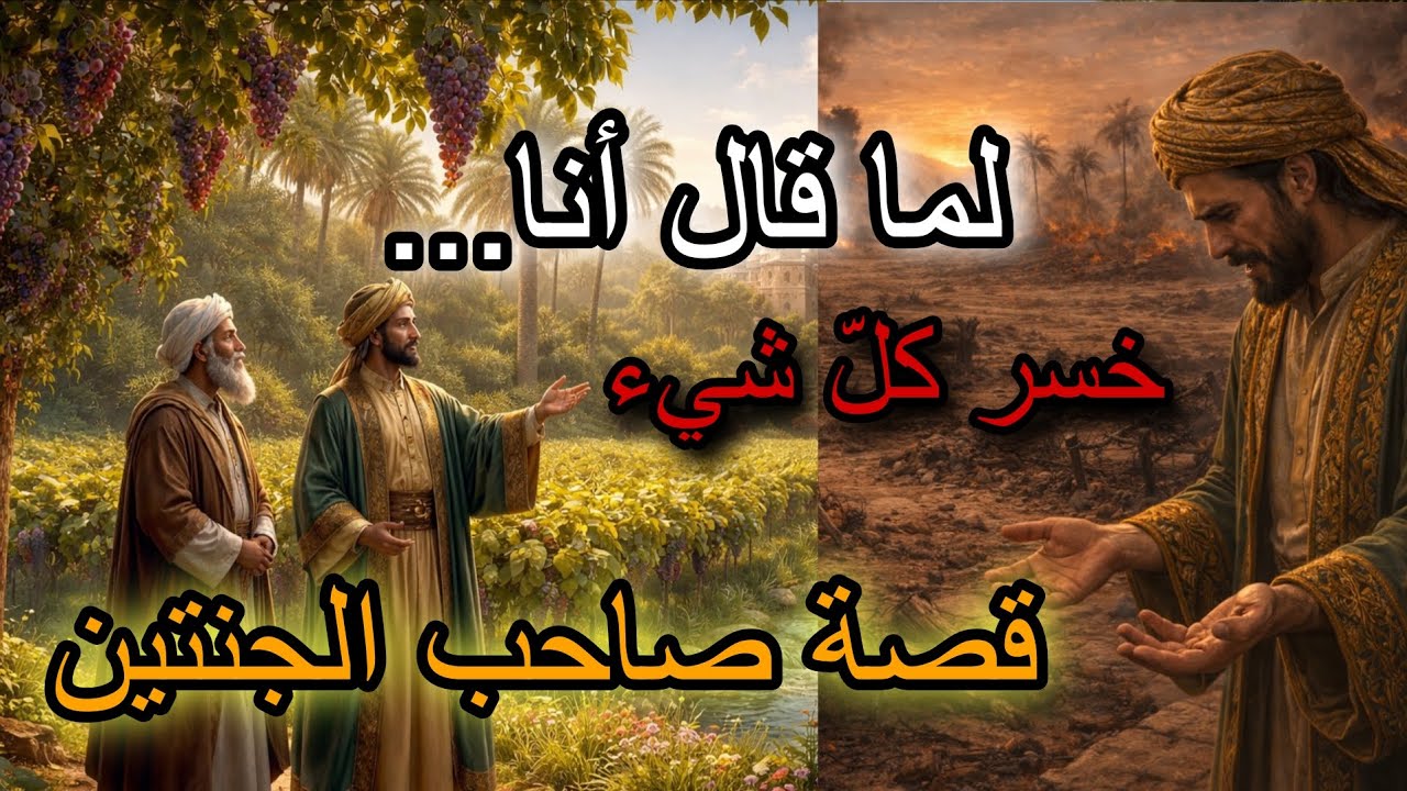 قصة الرجل الذي خسر جنتين في ليلة واحدة بسبب كلمة واحدة!