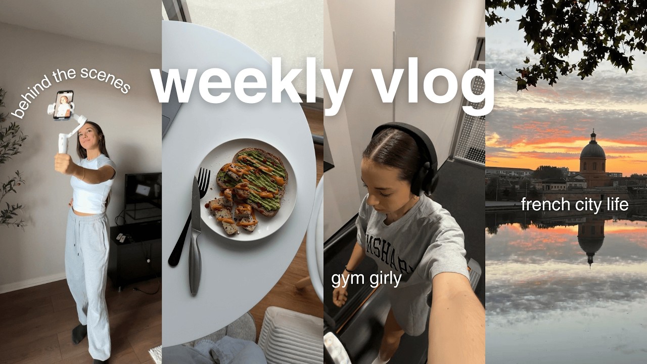 weekly vlog | french city life, back into routine & building a business