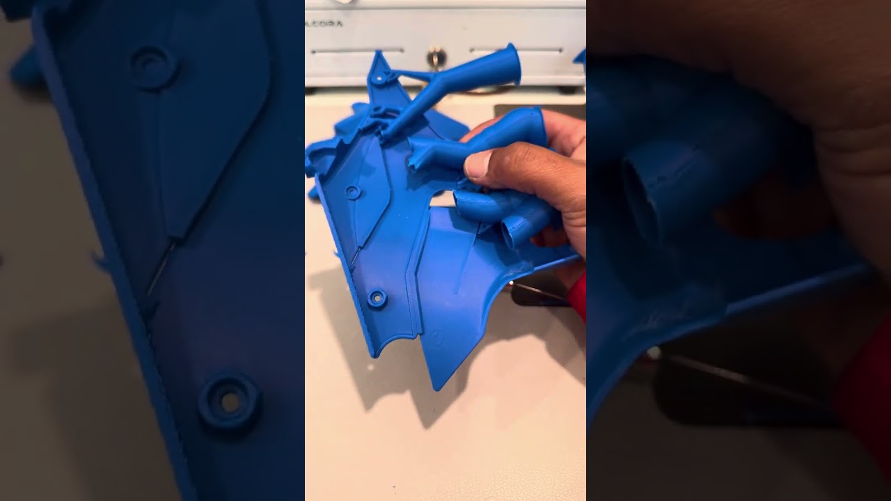 MX Dakar conversion set blue color #losi #knightcustoms #promotomx #rc #bambulab