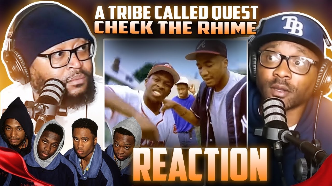 A Tribe Called Quest - Check The Rhime (REACTION) #atribecalledquest #reaction #trending