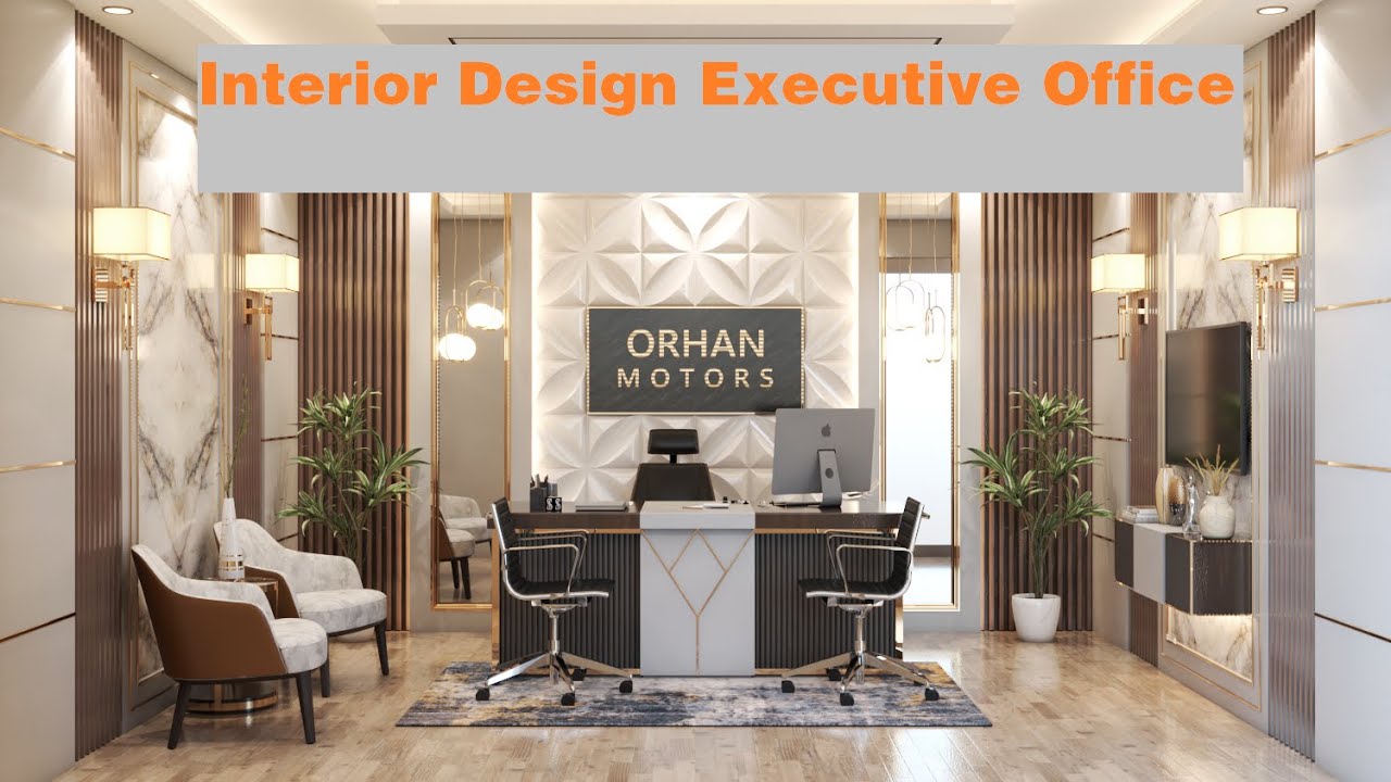 Executive Office Design, Sketchup & Vray 5 Interior Design | Naveed Aslam Star Studio 3D