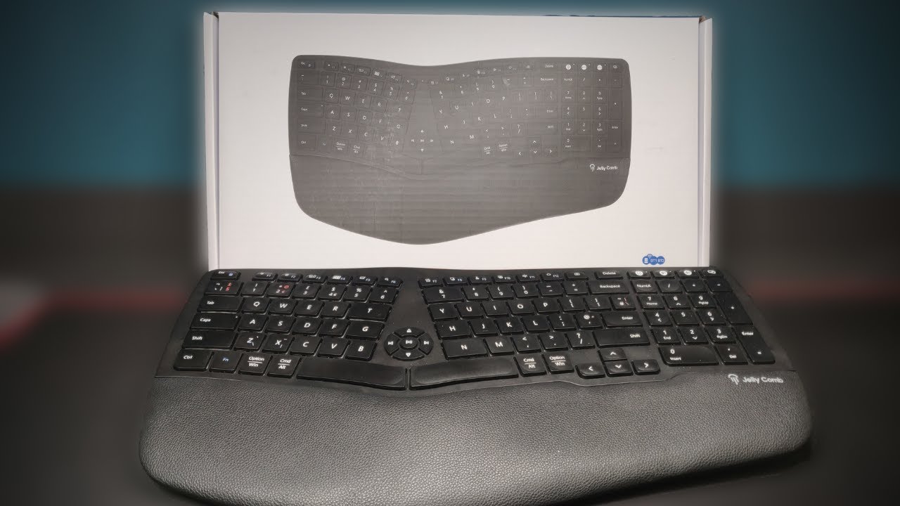 Jelly Comb KE68 Ergonomic Keyboard: Unboxing & Review