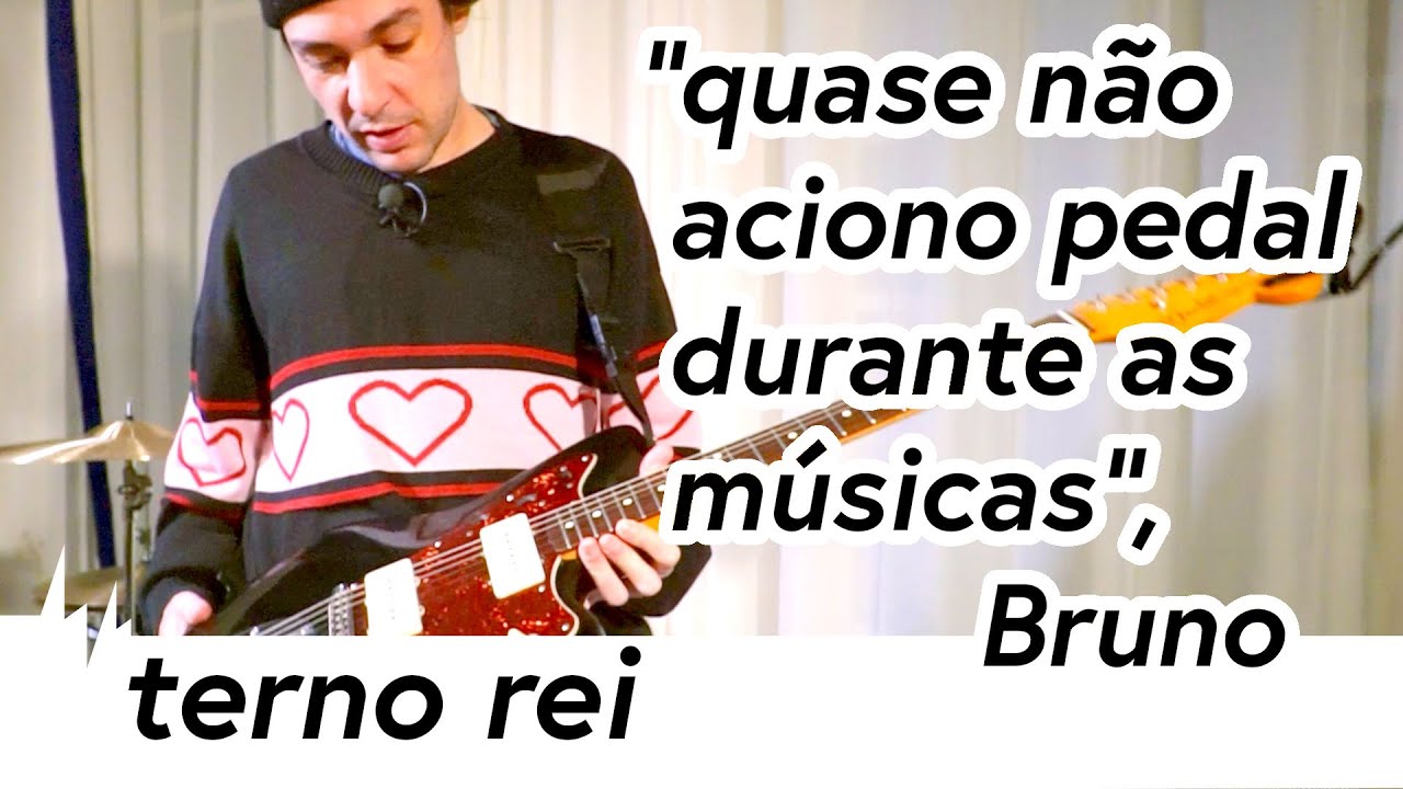 TERNO REI E A FENDER JAZZMASTER DO BRUNO