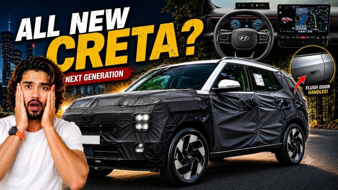 🚨Hyundai Creta 2027 LEAKED 🔥 27 KMPL Mileage? | Everything in Detailed | Bigger, Smarter, & Hybrid?