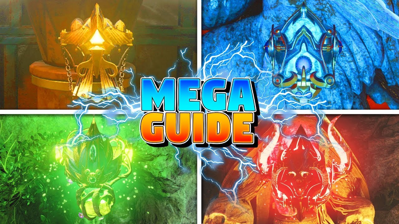 ANCIENT EVIL: GOD HAND GAUNTLET UPGRADE GUIDE + All 20 DORMANT HANDS (Black Ops 4 Zombies Tutorial)