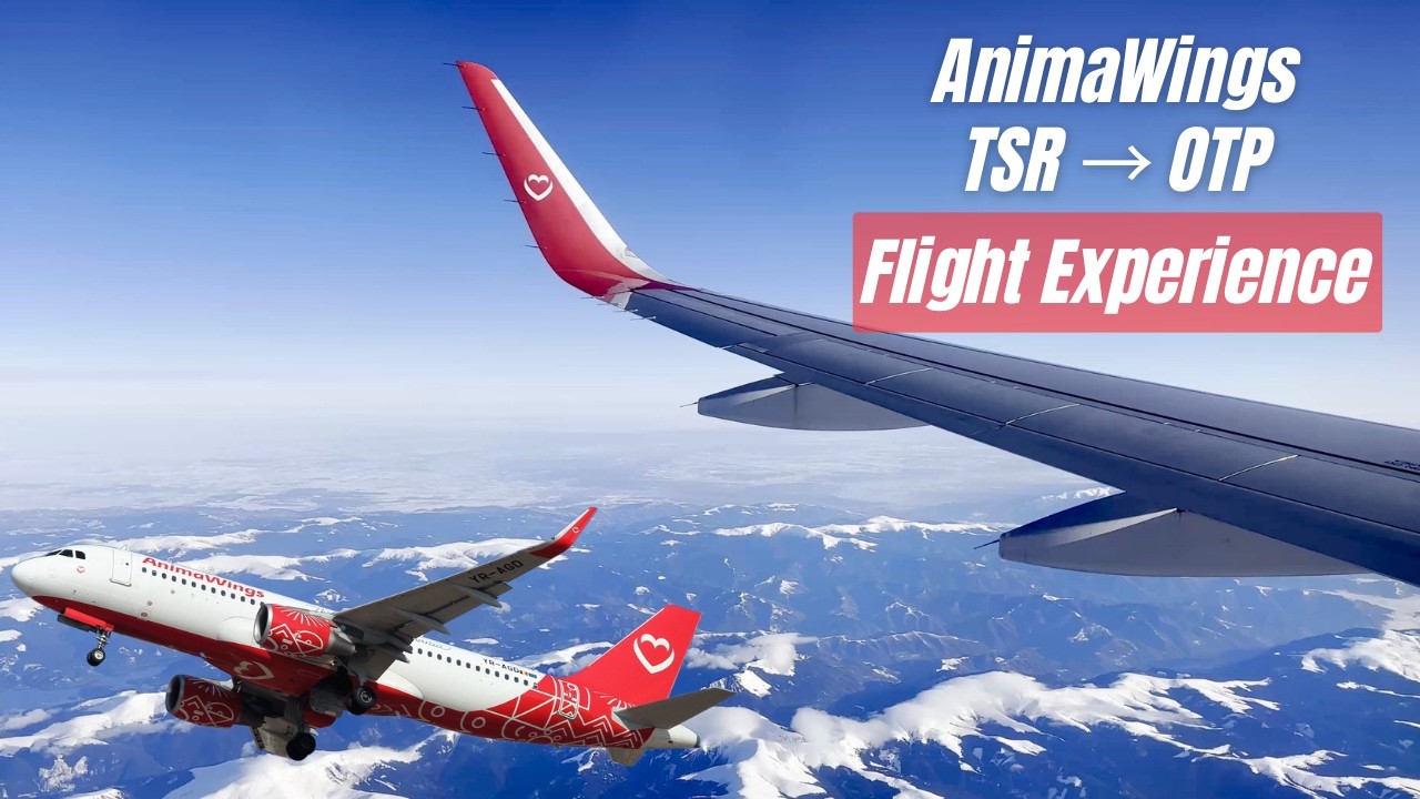 AnimaWings A320 | Timisoara (TSR) → Bucharest (OTP) | Flight Experience