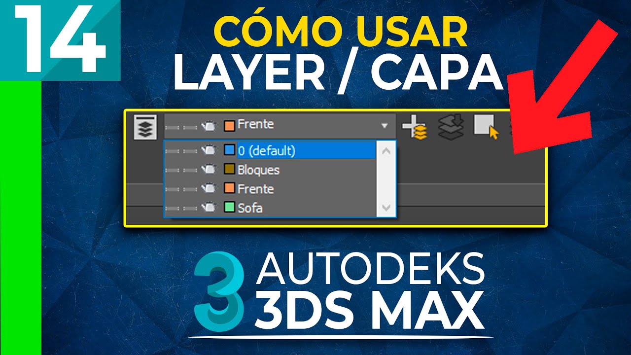 14 | 3ds Max Layer/Capas | Español