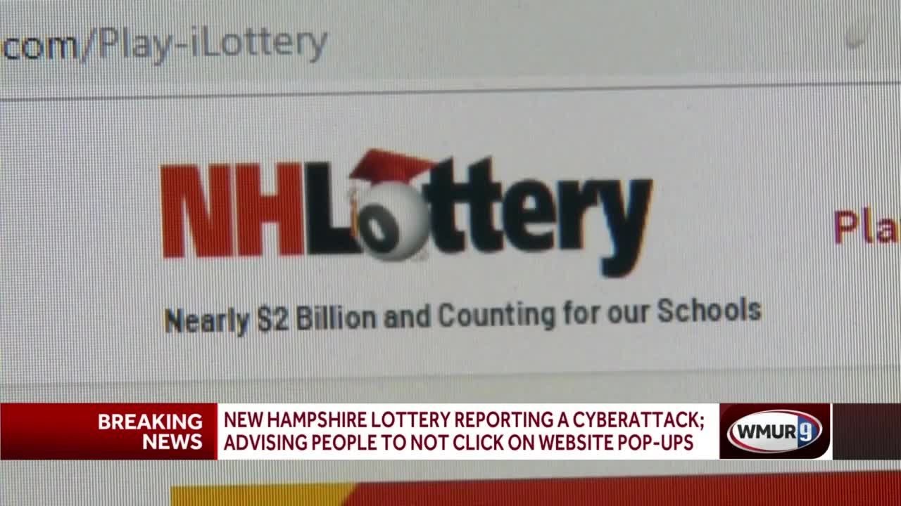New Hampshire Lottery reporting cyberattack, advising people to not click website's pop-ups