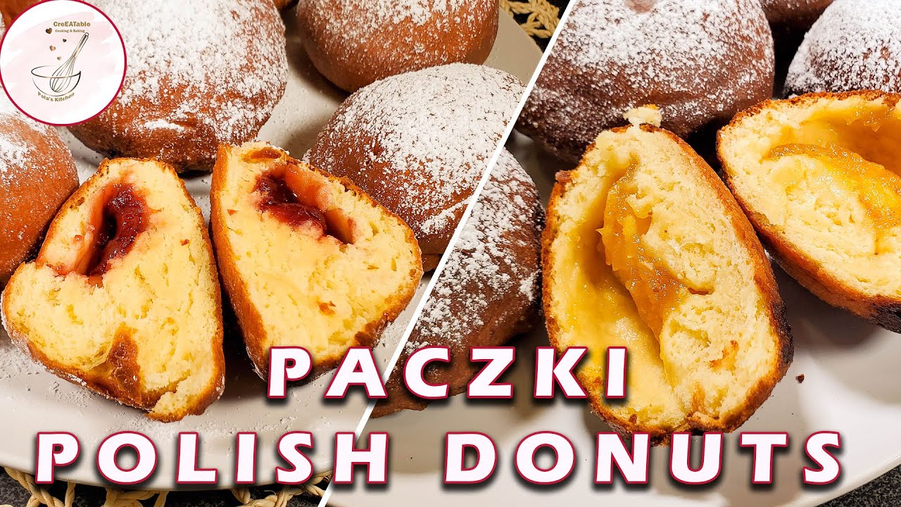 Polish Donuts - Pączki - A Step by Step Tutorial | Najlepsze bo domowe | CreEATable Pola' s Kitchen