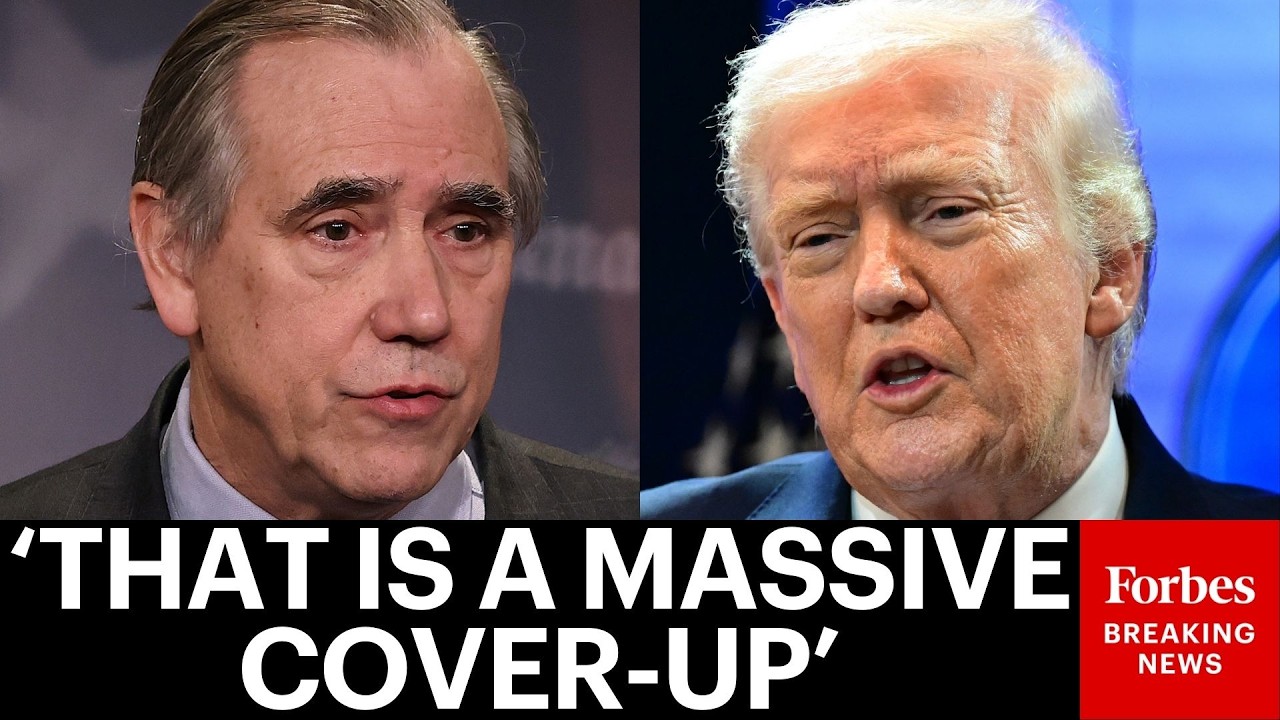 'Pages Are Missing': Merkley Calls Out DOJ Over Alleged Withholding Of Trump-Related Epstein Files