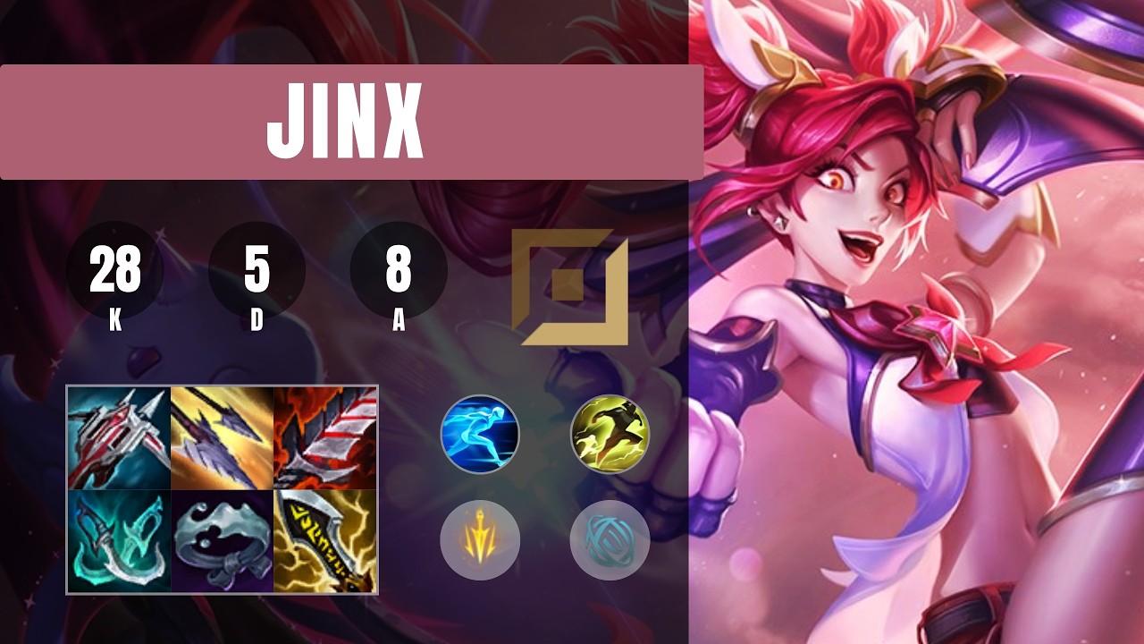 Jinx ADC vs Aphelios - EUW Challenger Patch 26.03