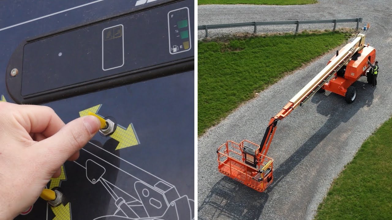 JLG Telescopic Boom Lift Controls and Indicators (860SJ)