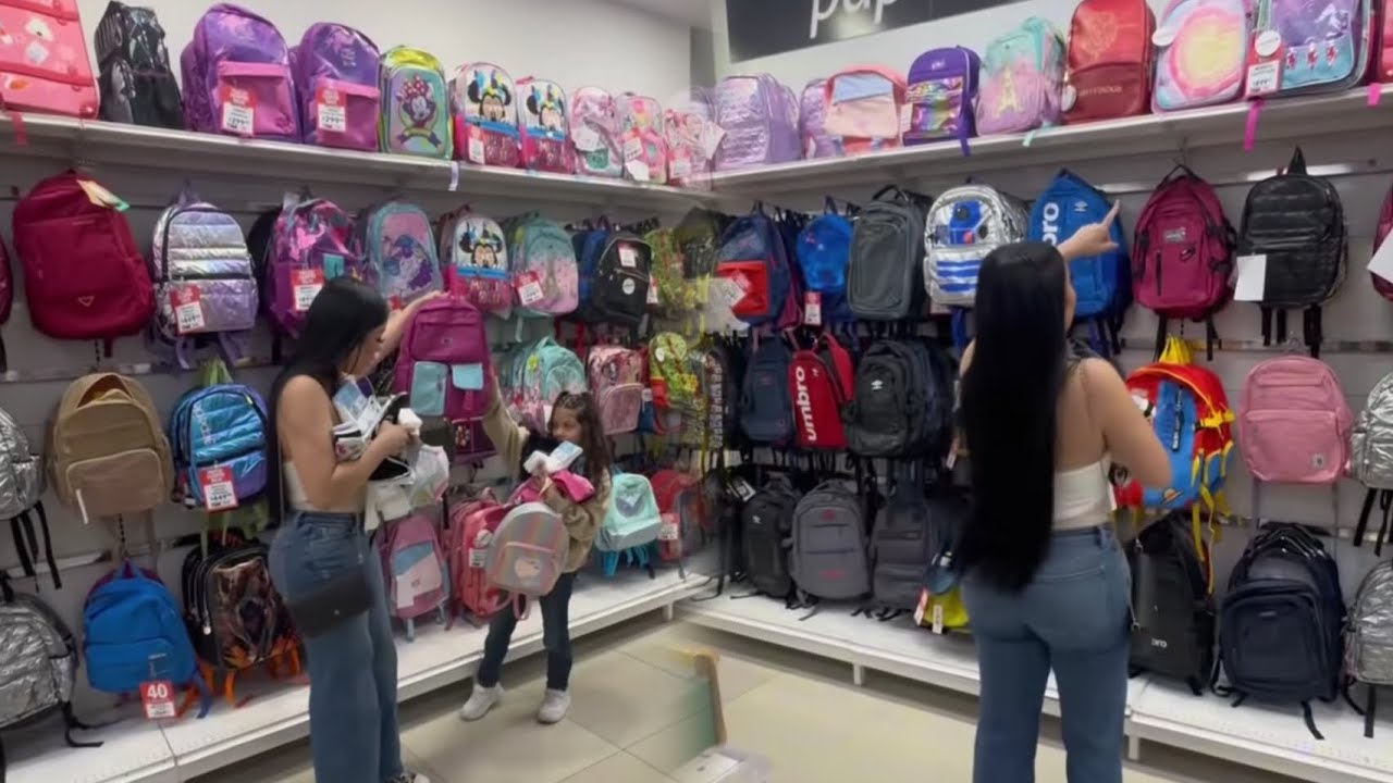 salieron con Mochila nueva para el regresó a clases