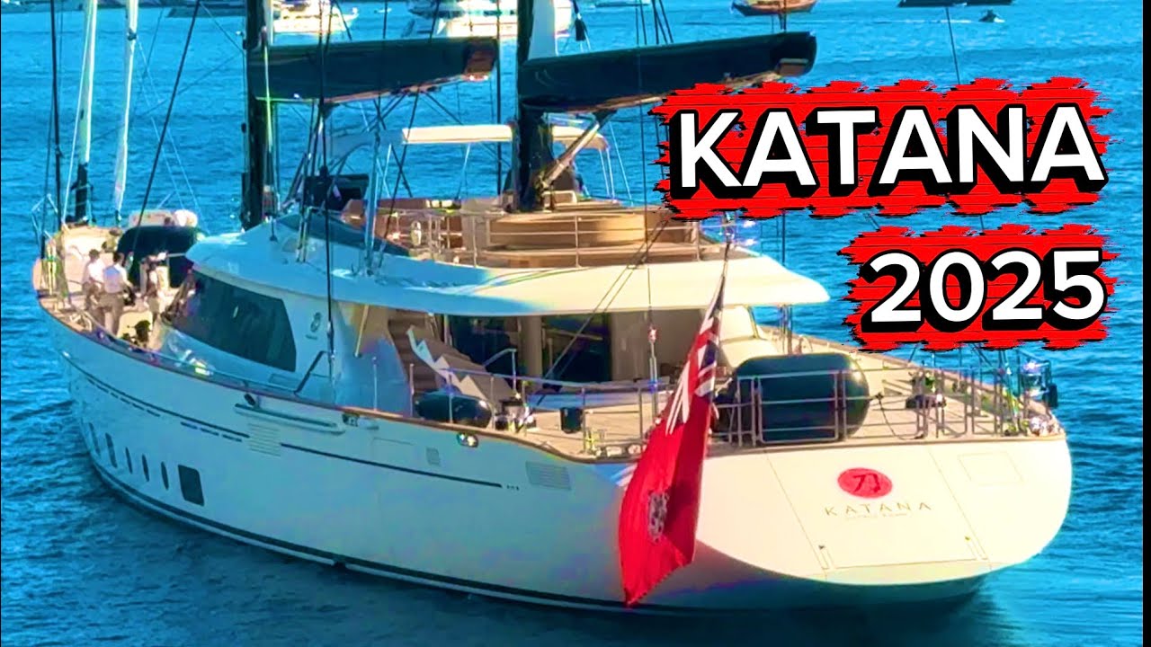 BRAND NEW 2025 KATANA SAILING YACHT PERINI NAVI @emman25MC