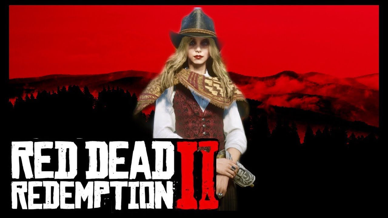 Red Dead Redemption 2 Online Random Outfits(Cowgirls, Black and White, Piyama)