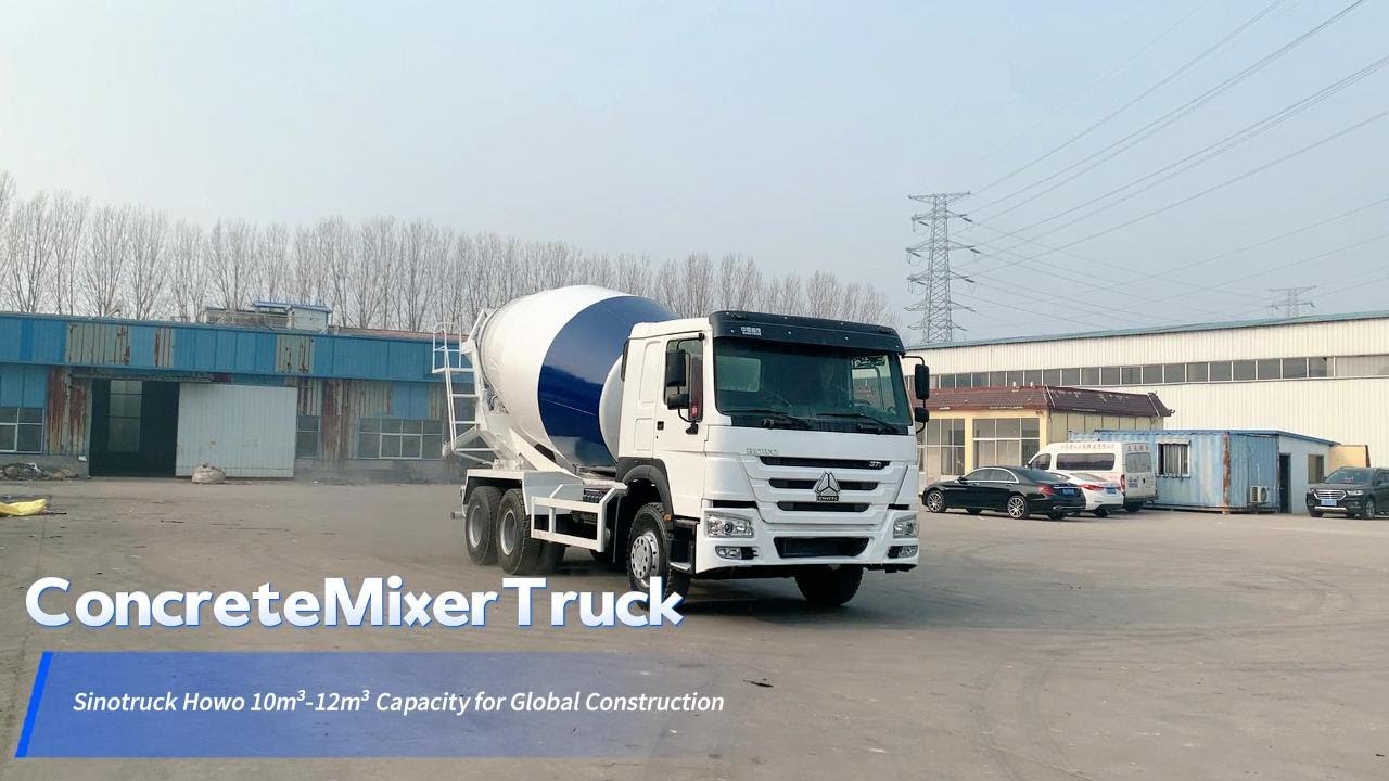 Why SINOTRUK HOWO 6x4 Mixer is the Best Investment for Construction Business?