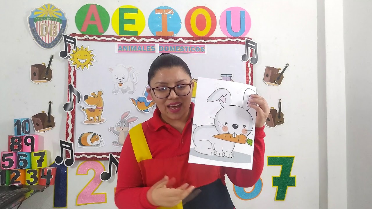 ANIMALES DOMÉSTICOS - CLASE VIRTUAL PARA INICIAL 03 AÑOS