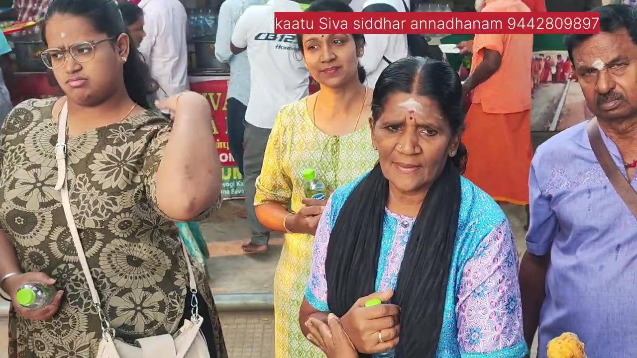 Tiruvannamalai சாதுக்கள் மற்றும் கிரிவலம்  வரும் பக்தர்களுக்கு அன்னதானம்